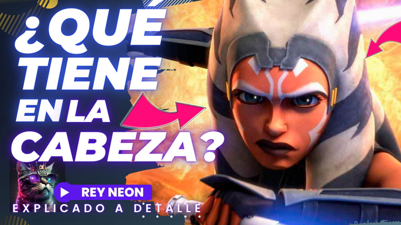 que tiene ahsoka en la cabeza