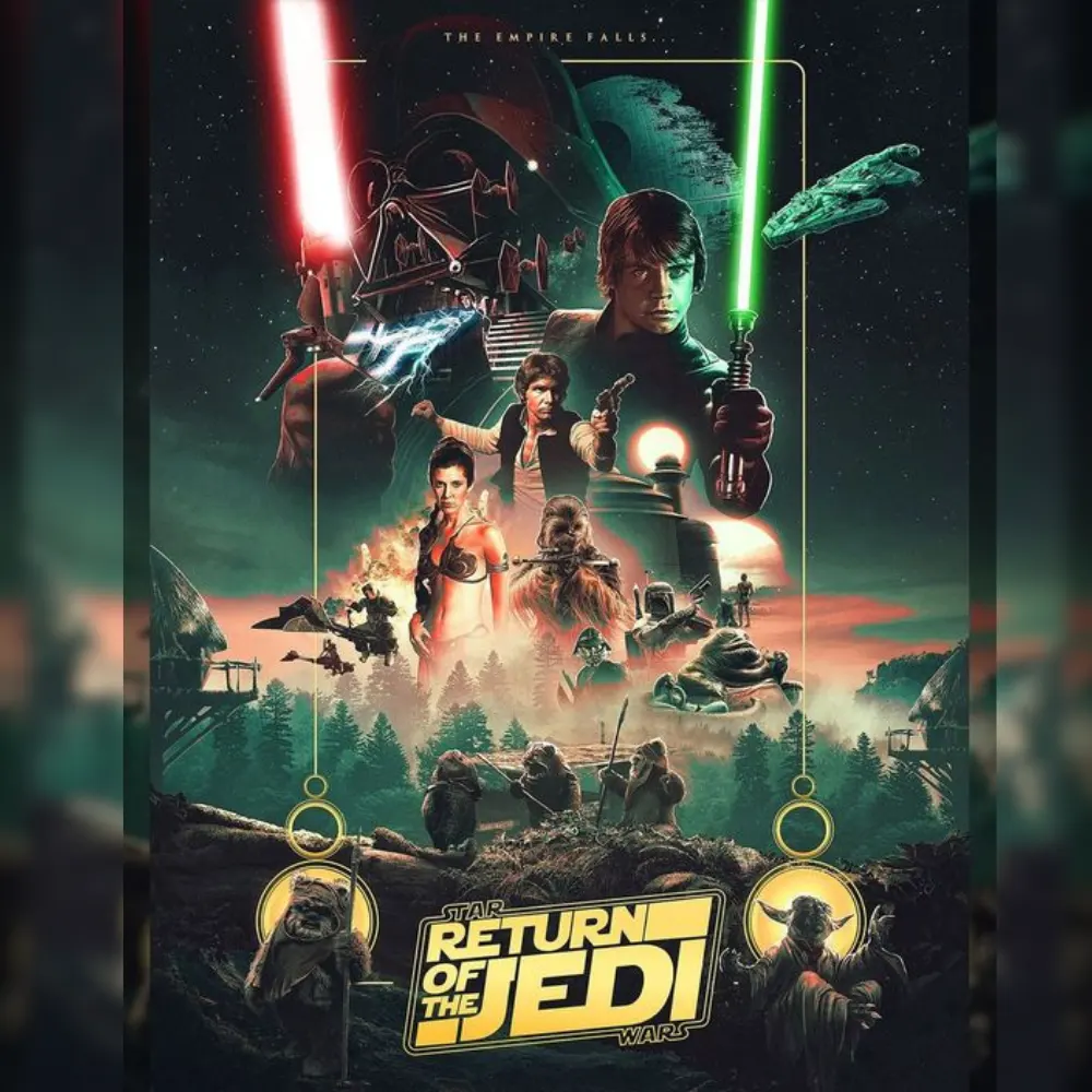 Star Wars: Episodio 3 The Return of the Jedi Poster