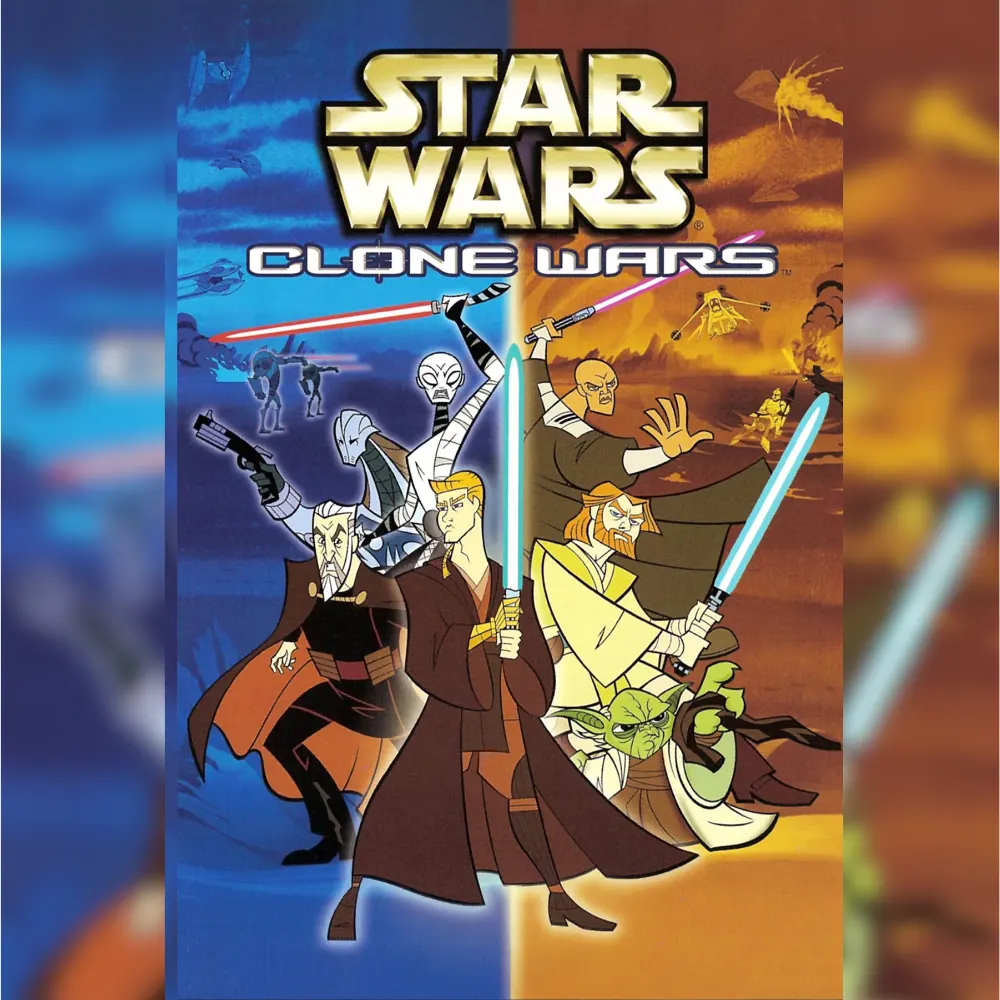 Star Wars: Clone Wars serie 2D Poster